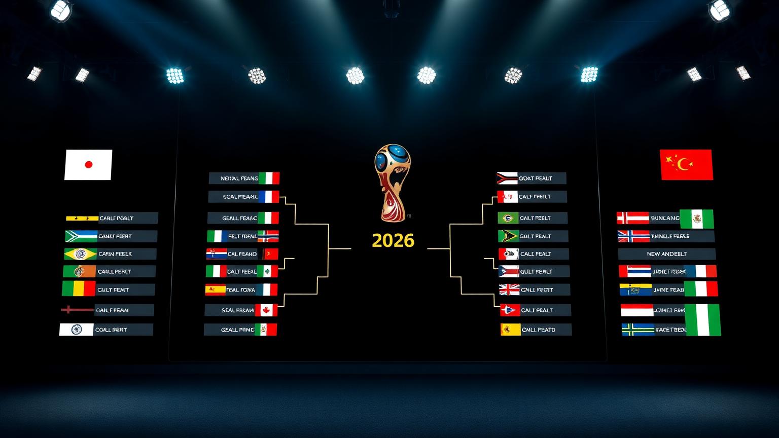 กระดานวิเคราะห์ทีมและสายการแข่งขันบอลโลก 2026 ก่อนเริ่มทัวร์นาเมนต์